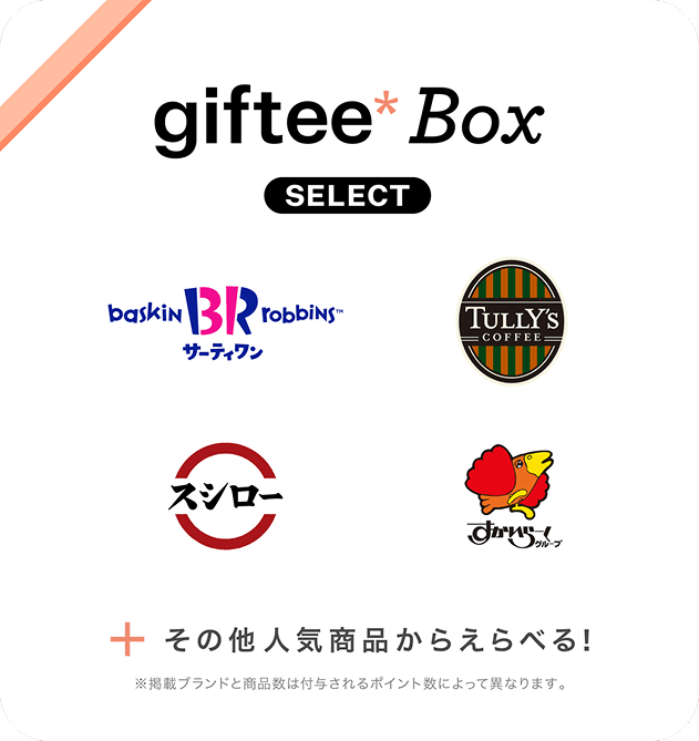 giftee Box SELECT