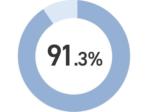 91.3%