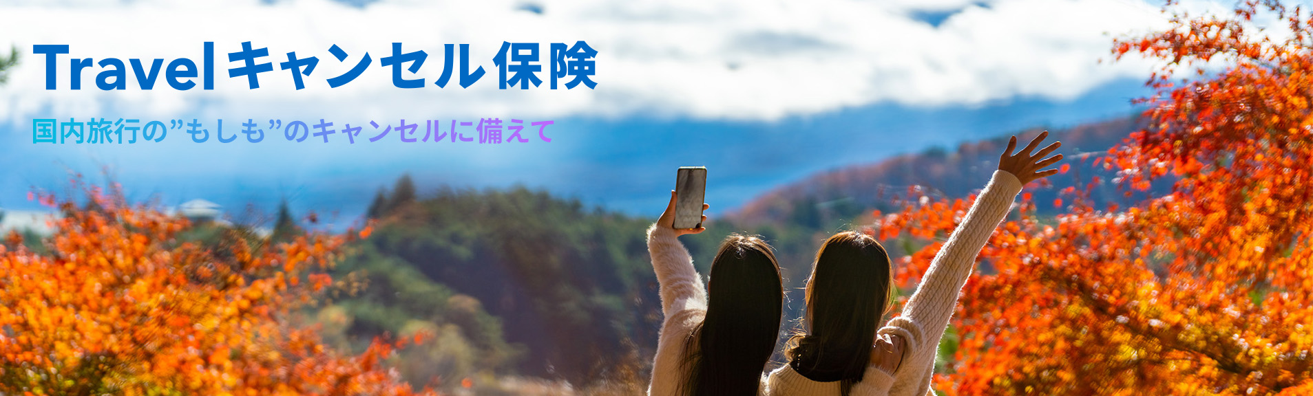 Travelキャンセル保険 国内旅行の”もしも”のキャンセルに備えて