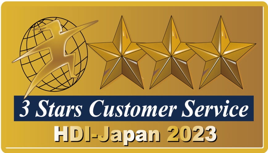 3 Stars Customer Service HDI-Japan 2019